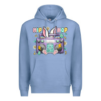 Colony Blue hip hop easter Premium Hoodie - MaliasSmallBusiness