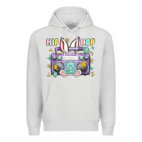 Dove Grey hip hop easter Premium Hoodie - MaliasSmallBusiness