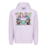 Lilac hip hop easter Premium Hoodie - MaliasSmallBusiness