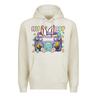 Oatmeal Heather hip hop easter Premium Hoodie - MaliasSmallBusiness