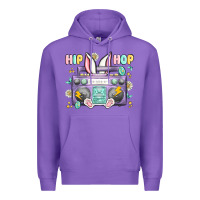 Purple hip hop easter Premium Hoodie - MaliasSmallBusiness