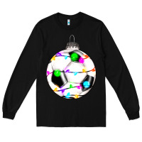 Black Christmas soccer Long Sleeve Tee - RanaPortraitStore