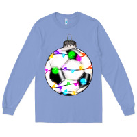 Colony Blue Christmas soccer Long Sleeve Tee - RanaPortraitStore