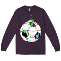 Plum Christmas soccer Long Sleeve Tee - RanaPortraitStore