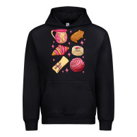 Black mexican pan dulce Urban Hoodie - MaliasSmallBusiness