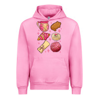 Fuchsia Pink mexican pan dulce Urban Hoodie - MaliasSmallBusiness