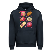 Navy mexican pan dulce Urban Hoodie - MaliasSmallBusiness