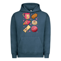 Pigment Midnight Navy mexican pan dulce Urban Hoodie - MaliasSmallBusiness