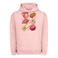 Pigment Salmon mexican pan dulce Urban Hoodie - MaliasSmallBusiness