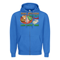 True Royal torn between lookin like a snack and eatin one Zipper Hoodie - FaDigitalArtStudio