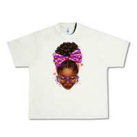 Pistachio sorority colors purple carol afro messy bun woman Urban Heavy Tee - texasbilliewilder