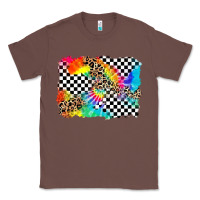 Chestnut race leopard tie dye background Classic Tee - Zillion Design Studio
