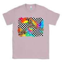 Lilac race leopard tie dye background Classic Tee - Zillion Design Studio