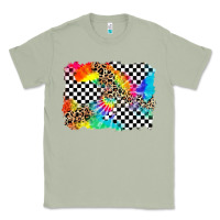Matcha race leopard tie dye background Classic Tee - Zillion Design Studio
