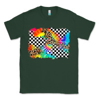 Sports Green race leopard tie dye background Classic Tee - Zillion Design Studio