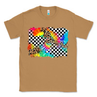 Toasted Coconut race leopard tie dye background Classic Tee - Zillion Design Studio