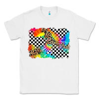 White race leopard tie dye background Classic Tee - Zillion Design Studio