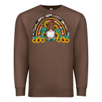 Chestnut western gnome gemstones sunflowers rainbow Premium Sweatshirt - Artiststas