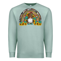 Seafoam western gnome gemstones sunflowers rainbow Premium Sweatshirt - Artiststas