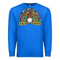 True Royal western gnome gemstones sunflowers rainbow Premium Sweatshirt - Artiststas