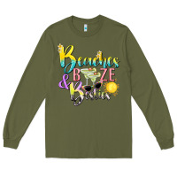 Army Green beaches booze and besties tbw Long Sleeve Tee - texasbilliewilder