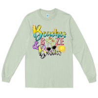 Matcha beaches booze and besties tbw Long Sleeve Tee - texasbilliewilder