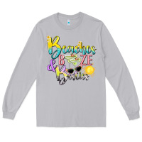 Moon Dust beaches booze and besties tbw Long Sleeve Tee - texasbilliewilder