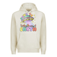 Oatmeal Heather down to earth Premium Hoodie - MaliasSmallBusiness