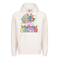 Pale Pink down to earth Premium Hoodie - MaliasSmallBusiness