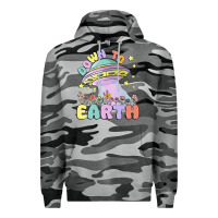 Slate Camo down to earth Premium Hoodie - MaliasSmallBusiness