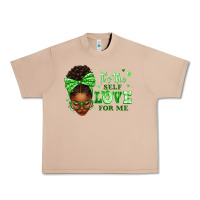 Burro sorority colors green its the self love for me afr Urban Heavy Tee - texasbilliewilder
