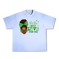 Grape Ice sorority colors green its the self love for me afr Urban Heavy Tee - texasbilliewilder