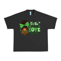 Sorority Colors Green Its The Self Love For Me Afr Urban Heavy Tee | Teevron