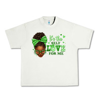 Pistachio sorority colors green its the self love for me afr Urban Heavy Tee - texasbilliewilder