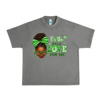 Tornado sorority colors green its the self love for me afr Urban Heavy Tee - texasbilliewilder
