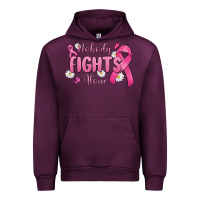 Mauve Wine nobody fights alone Urban Hoodie - MaliasSmallBusiness