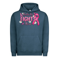 Pigment Midnight Navy nobody fights alone Urban Hoodie - MaliasSmallBusiness