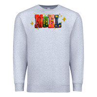 Heather Grey noel Premium Sweatshirt - AdoDesignShop