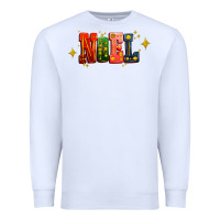 White noel Premium Sweatshirt - AdoDesignShop