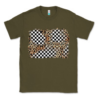 Army Green race leopard background Classic Tee - Zillion Design Studio