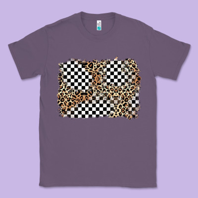 Race Leopard Background Classic Tee Designed By Zillion Design Studio