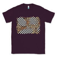 Plum race leopard background Classic Tee - Zillion Design Studio