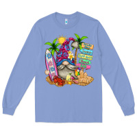 Colony Blue beach gnome Long Sleeve Tee - texasbilliewilder