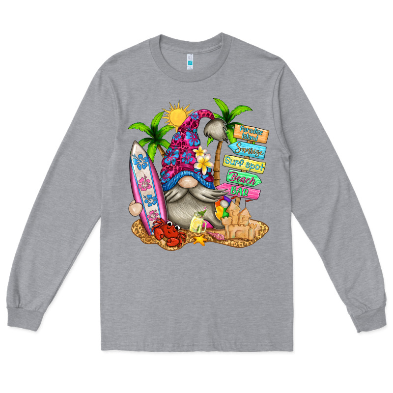 Beach Gnome Long Sleeve Tee by texasbilliewilder | Teevron