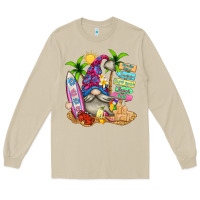 Mushroom beach gnome Long Sleeve Tee - texasbilliewilder