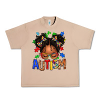 Burro autism afro girl Urban Heavy Tee - texasbilliewilder