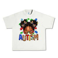 Pistachio autism afro girl Urban Heavy Tee - texasbilliewilder