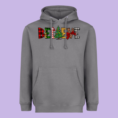 Believe Heavyweight Hoodie Designed By Jahusdesignshop