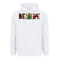 White believe Heavyweight Hoodie - JahusDesignShop