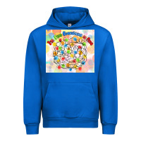 Cobalt im fine everything is fine with lights Urban Hoodie - MaliasSmallBusiness